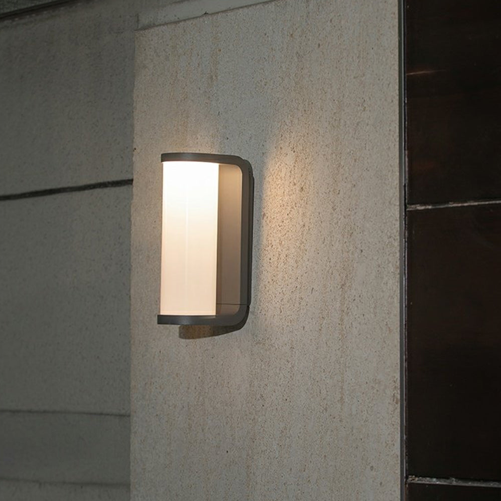 Orr Moderne Cilinder LED Buitenlamp Metaal Zwart Tuin/Stoeprand/Balkon