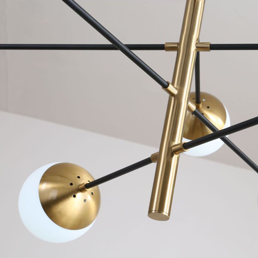 Valentina Moderne Design LED Nordic Hanglamp Multi Globe Metaal/Glas Goud Woon/Slaapkamer