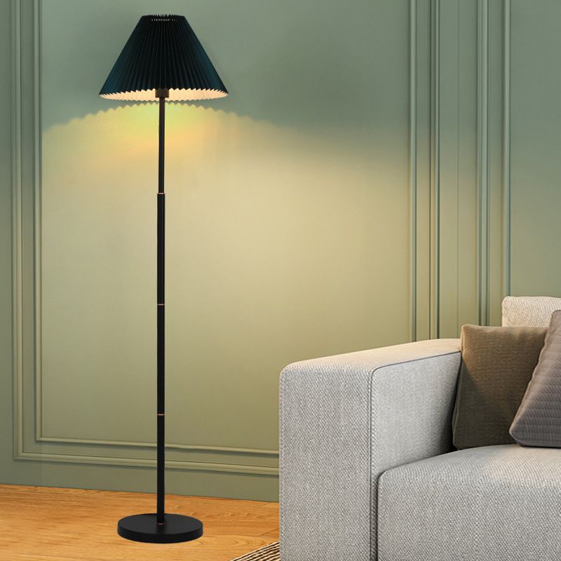 Ozawa Moderne Design Geplooide Vloerlamp Metalen Wit/Groen/Apricot Slaapkamer/Woonkamer