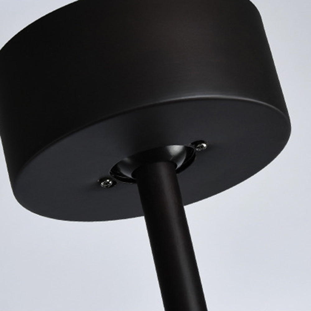 Haydn Moderne Design LED Plafondventilator met Lamp Zwart Metaal/Hout Woonkamer/Eetkamer