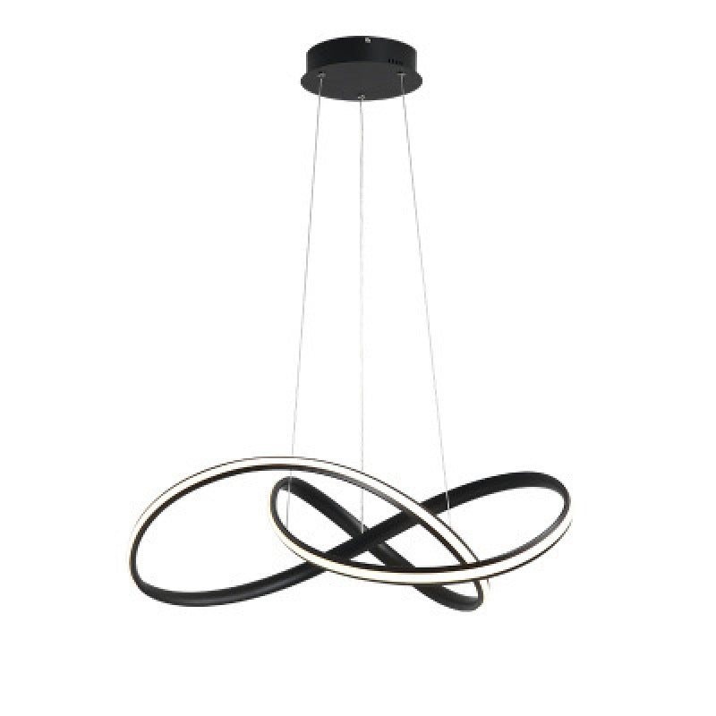 Louise Moderne Design LED Hanglamp Acryl/Metaal Zwart/Wit Eet/Slaap/Woonkamer