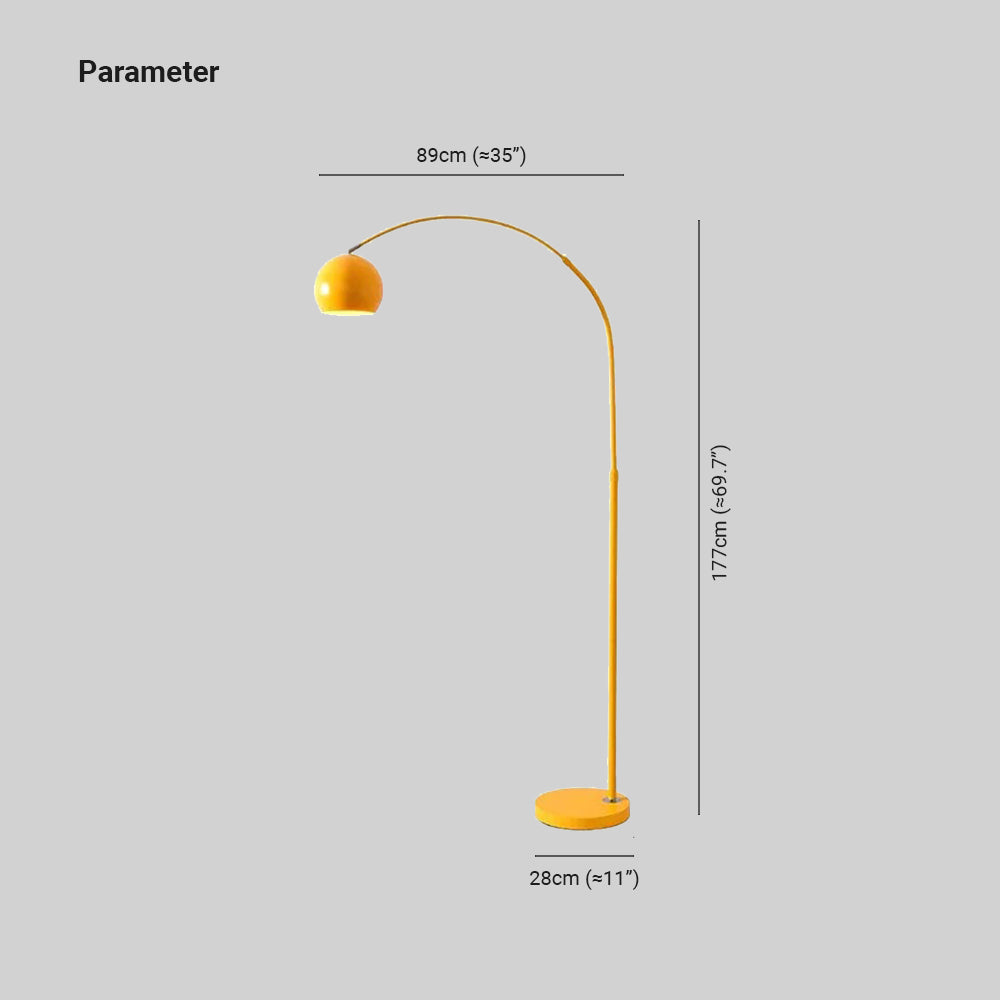 Morandi Design LED Vloerlamp Met Kap Metaal Woonkamer/Slaapkamer/Eetkamer
