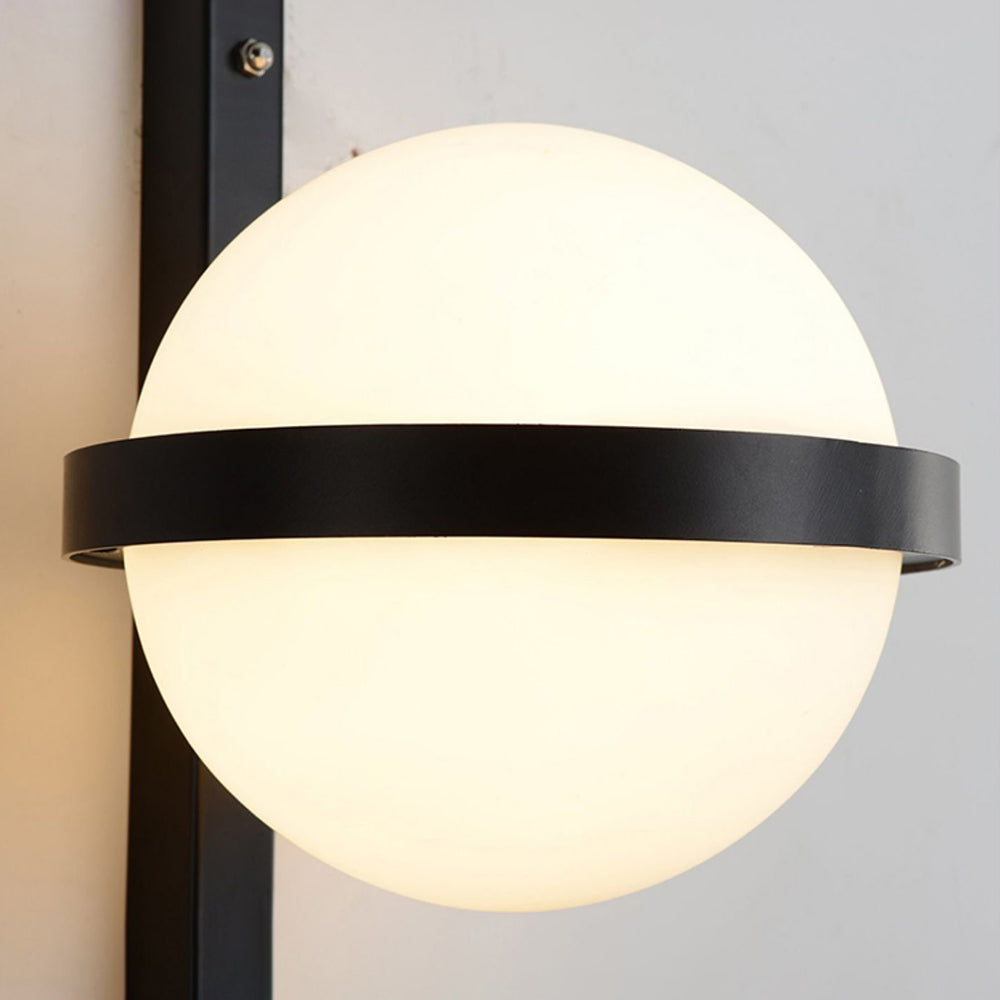 Valentina Moderne Design LED Buitenlamp Metaal Acryl Zwart/Wit Buiten