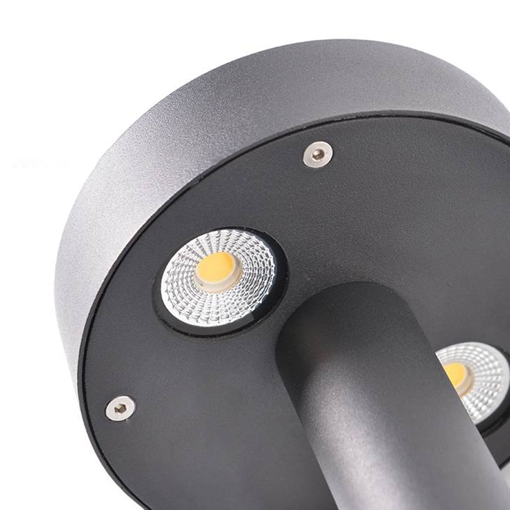 Pena Moderne Design LED Buitenlamp Tuin Metaal Zwart Buiten