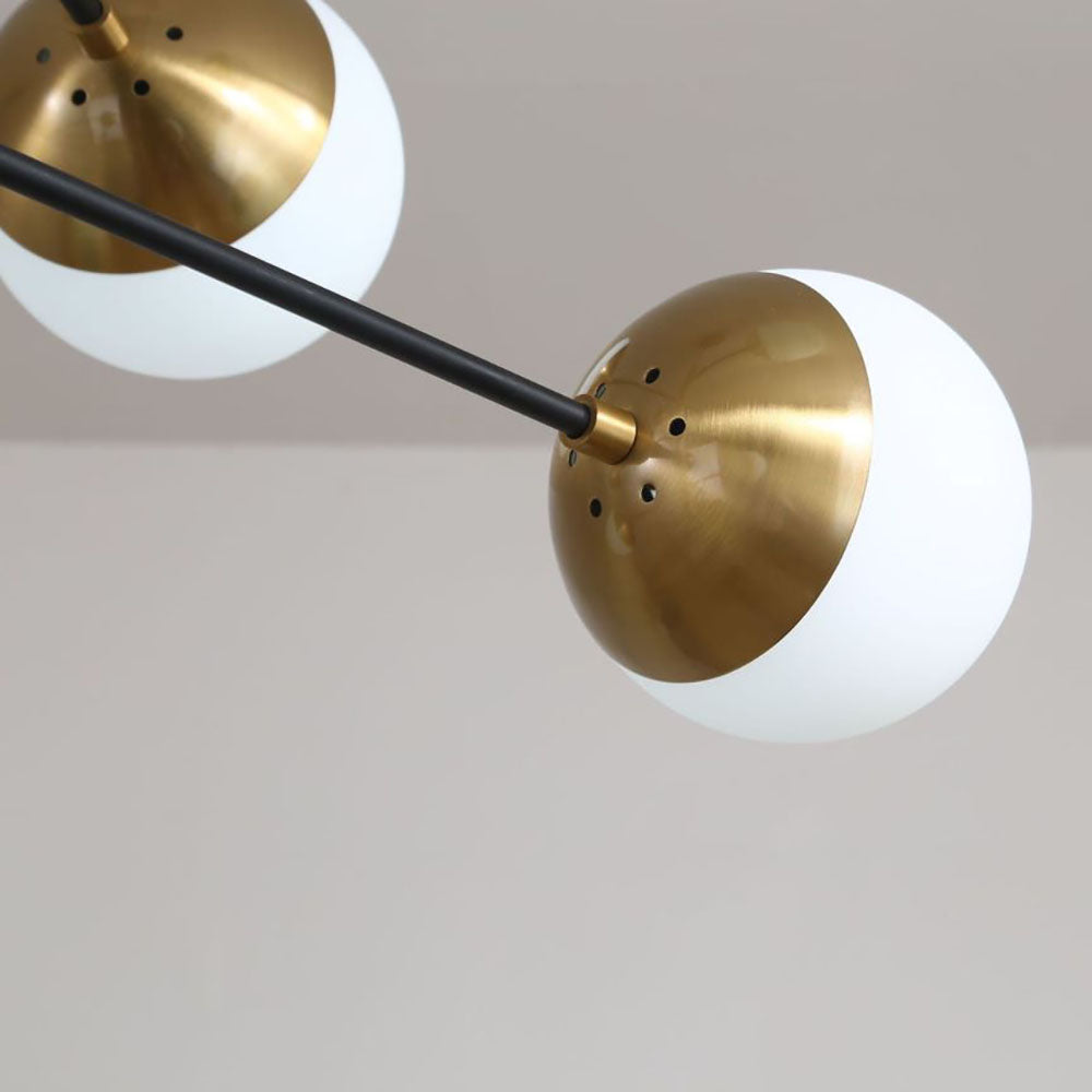 Valentina Moderne Design LED Nordic Hanglamp Multi Globe Metaal/Glas Goud Woon/Slaapkamer