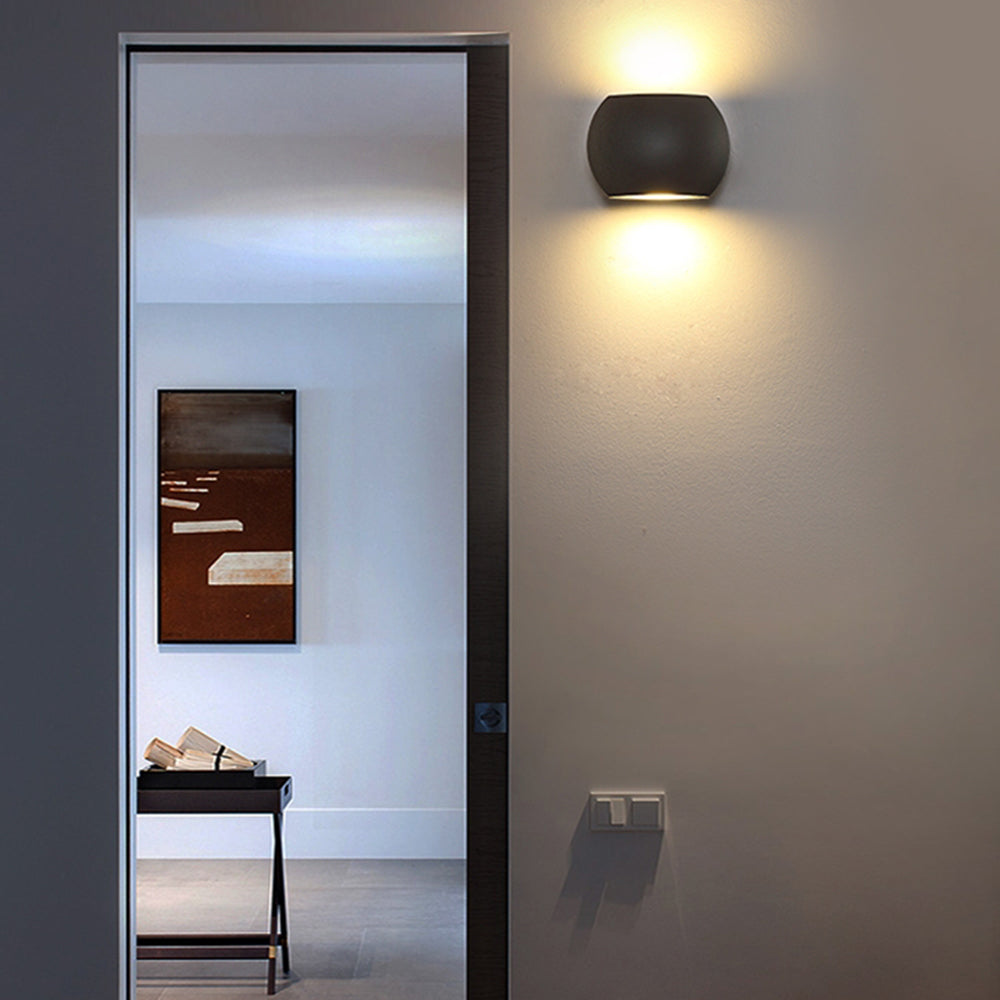 Orr Moderne Design LED Buitenlamp Metaal Zwart Grijs Buiten
