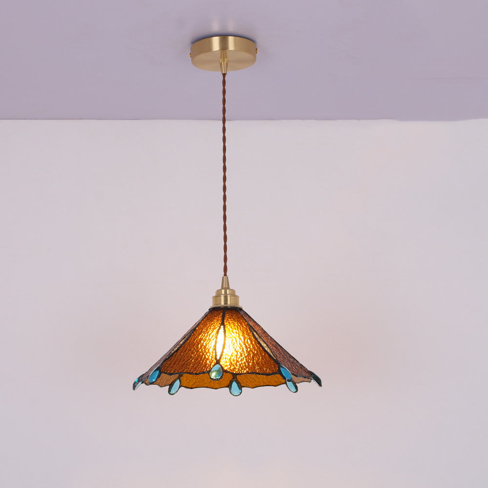 Eryn Vintage Hanglampen Metaal/Glas Slaapkamer/Woonkamer/Hal