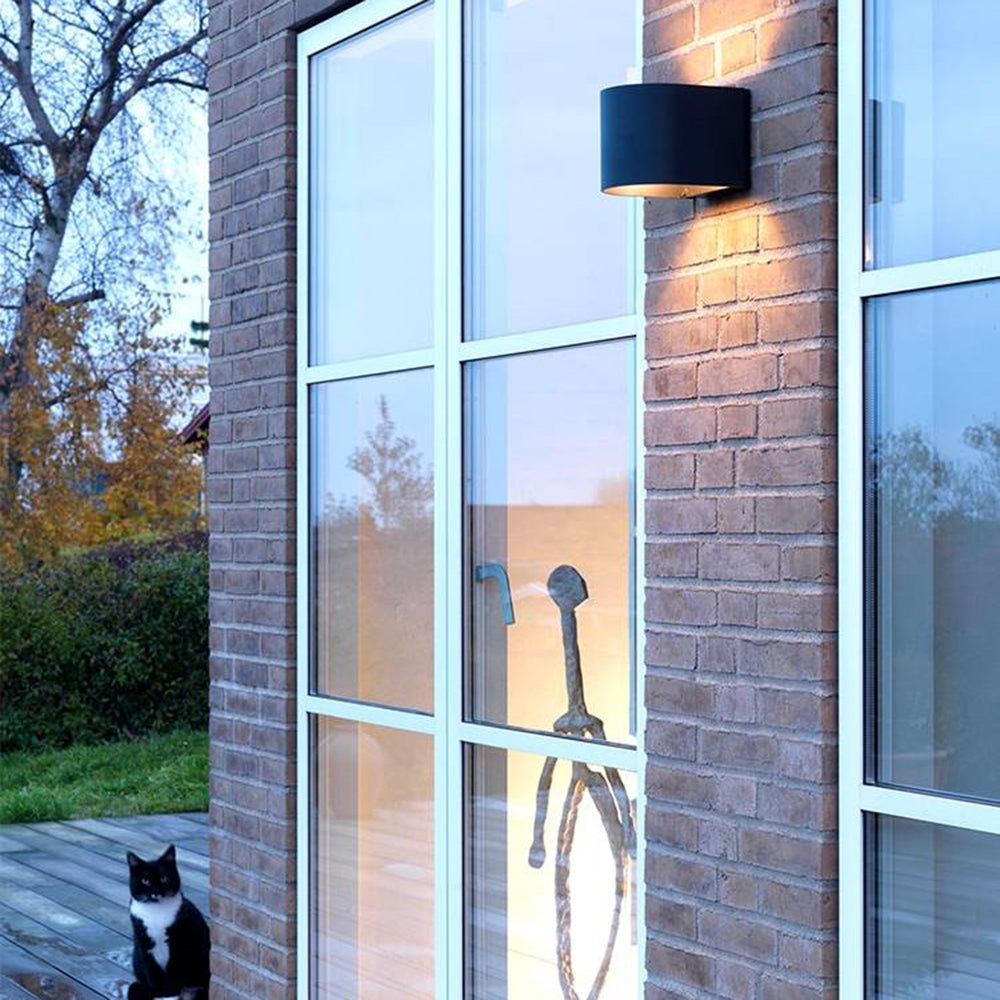 Orr Moderne Design LED Buitenlamp Metaal Zwart Tuin Buiten