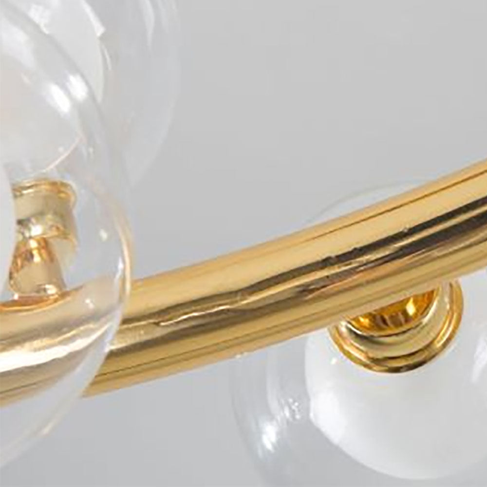 Valentina Moderne Gouden Bellen Hanglamp Metaal/Glas Woonkamer/Slaapkamer
