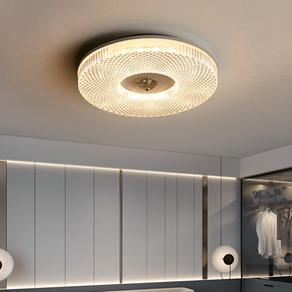 Marliyn Moderne Ronde LED Plafondlamp Wit/Goud/Zwart Slaapkamer