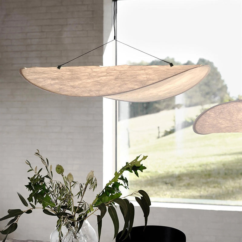 Renée Moderne LED Hanglamp Metaal/Kunstzijde Wit Slaap/Eet/Woonkamer