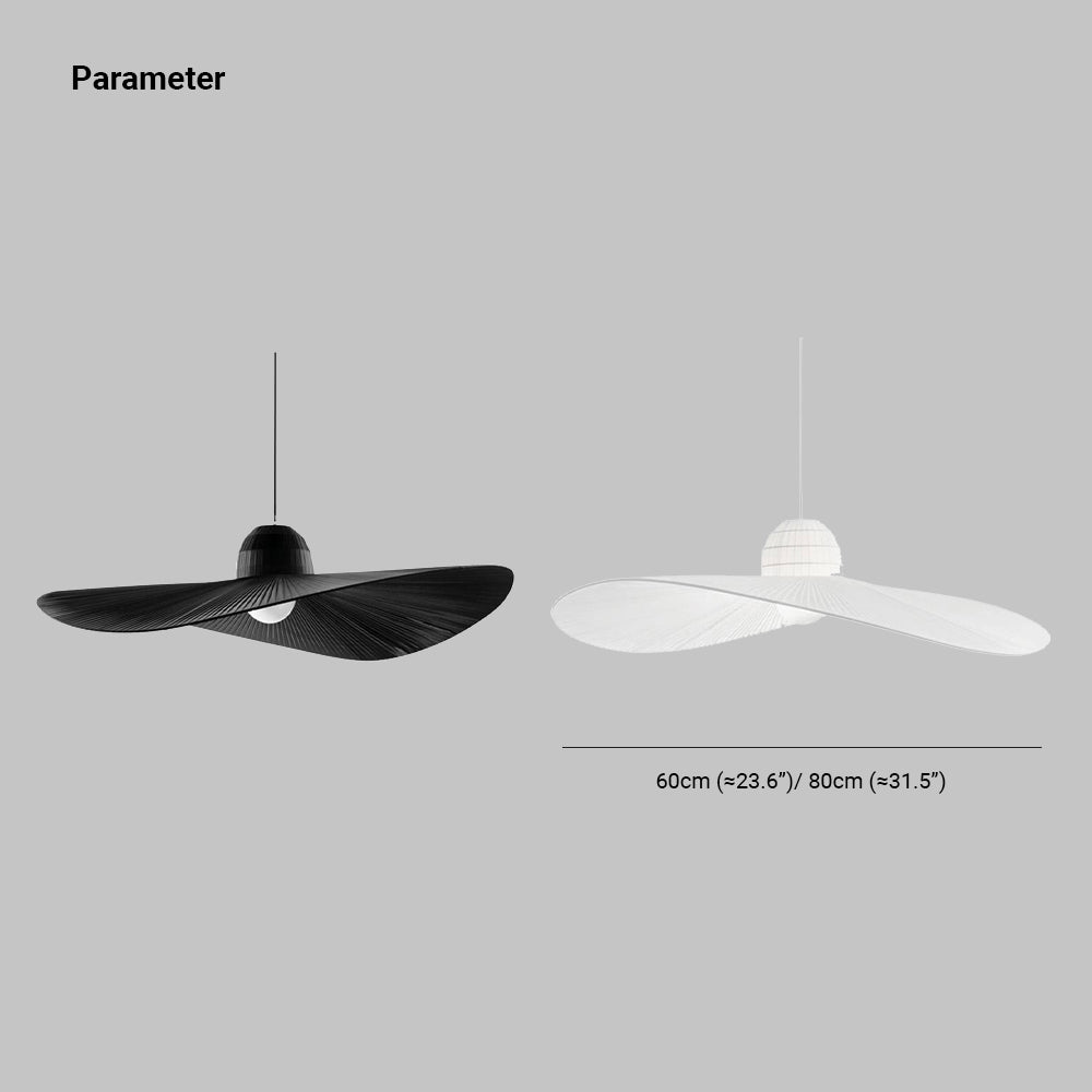 Renée Moderne LED Hanglamp Metaal/Stof Wit/Zwart Slaap/Woon/Eetkamer
