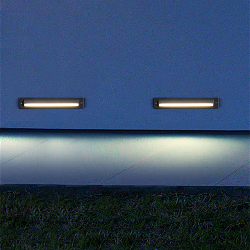 Orr Moderne LED Wandlamp Zwart Metaal/Acryl Buiten Trappenhuis