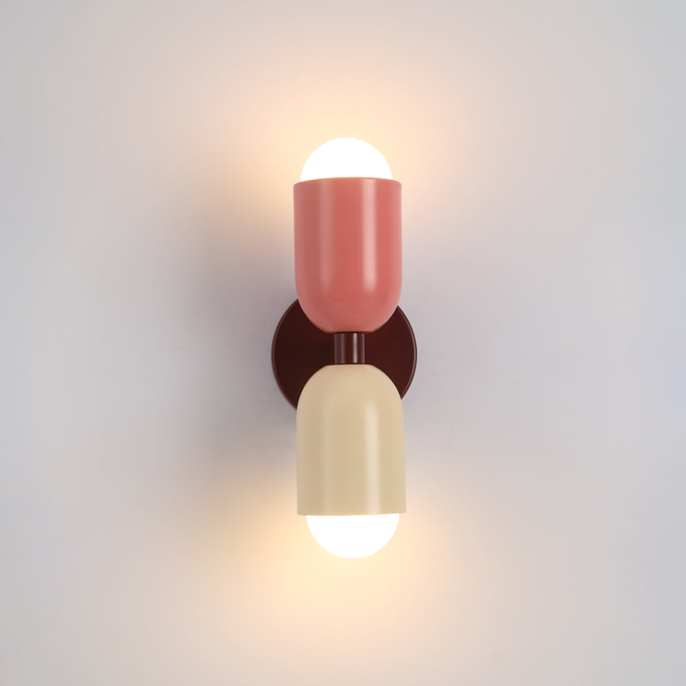 Morandi Design LED Wandlamp Metaal Groen/Roze/Rood Slaap/Eet/Woonkamer