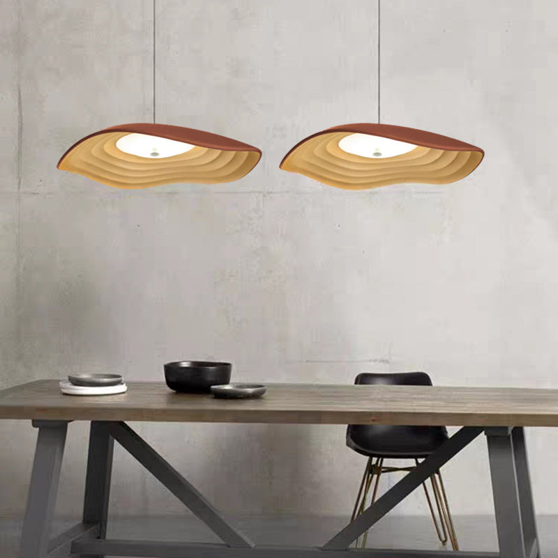 Carins Moderne LED Hanglamp Metaal/Hars Wit/Oranje/Zwart Slaapkamer