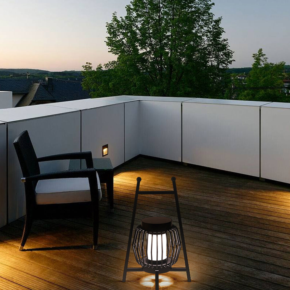 Orr Moderne LED Loom Buitenlamp Metaal Zwart Tuin/Stoeprand/Balkon