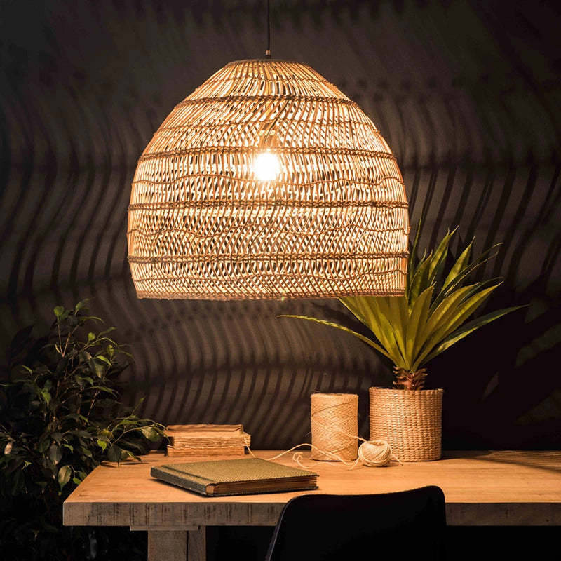 Muto Moderne Design LED Hanglamp Bamboo Woonkamer Keuken