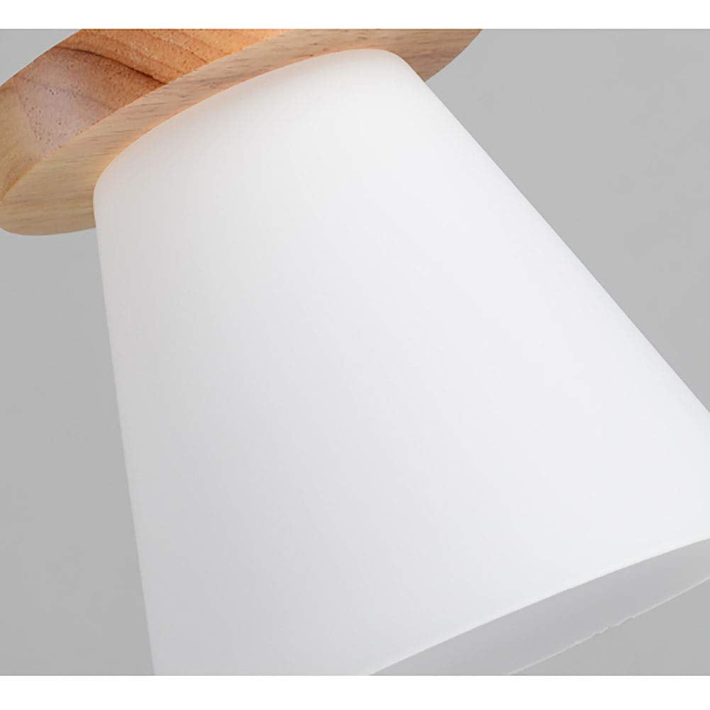 Hailie Minimalisme LED Hanglampen Hout Glas Slaapkamer/Eetkamer