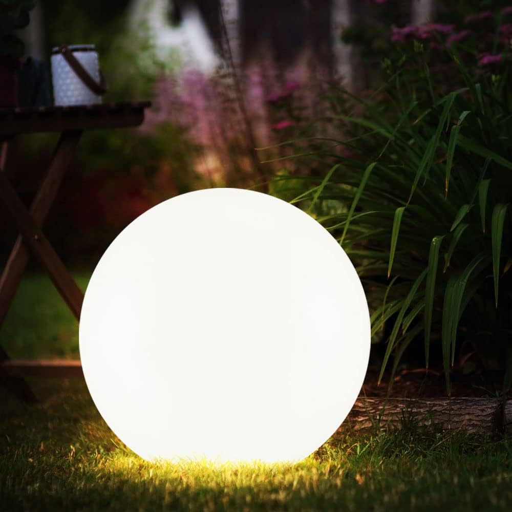 Valentina Moderne Buitenverlichting Globe LED Buiten Vloerlamp Acryl Tuin/Slaapkamer