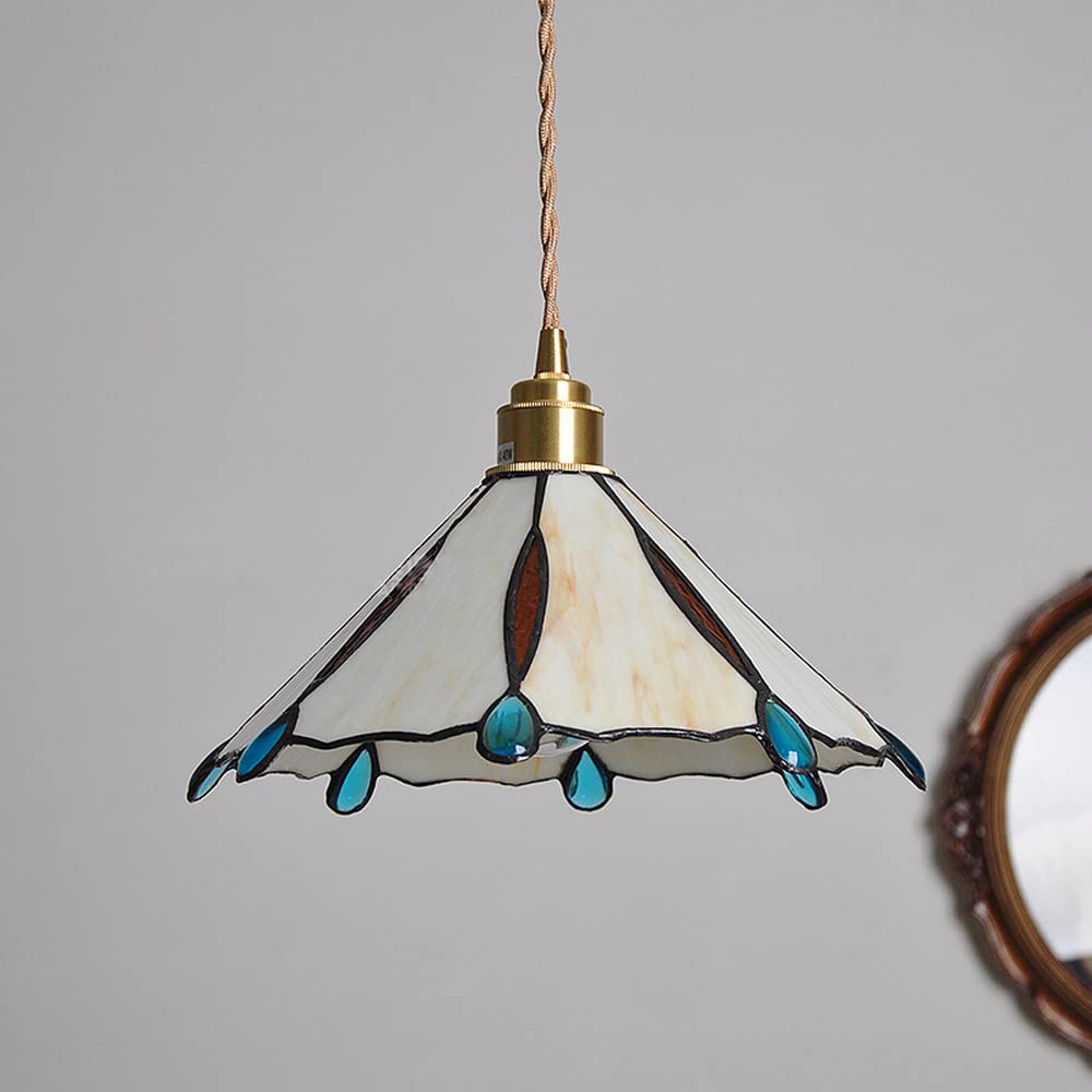 Eryn Vintage Hanglampen Metaal/Glas Slaapkamer/Woonkamer/Hal