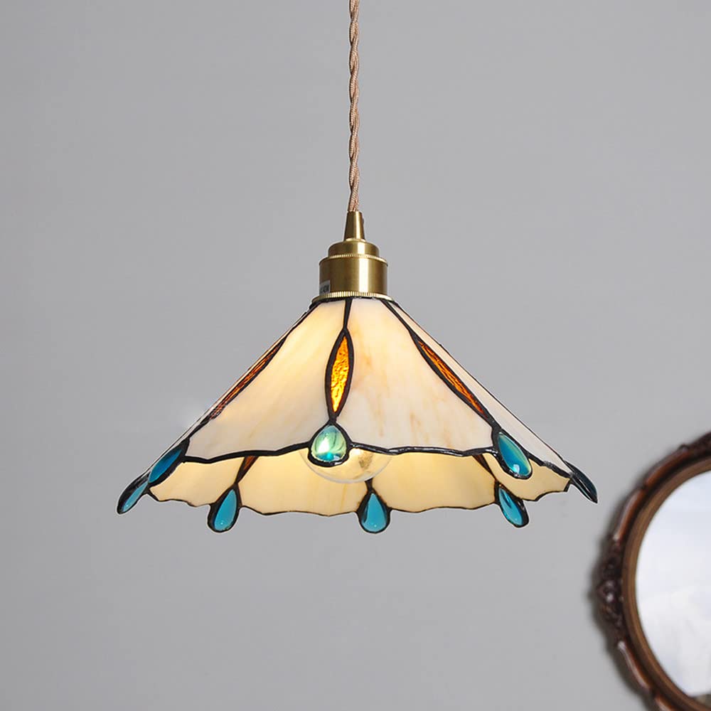 Eryn Vintage Hanglampen Metaal/Glas Slaapkamer/Woonkamer/Hal