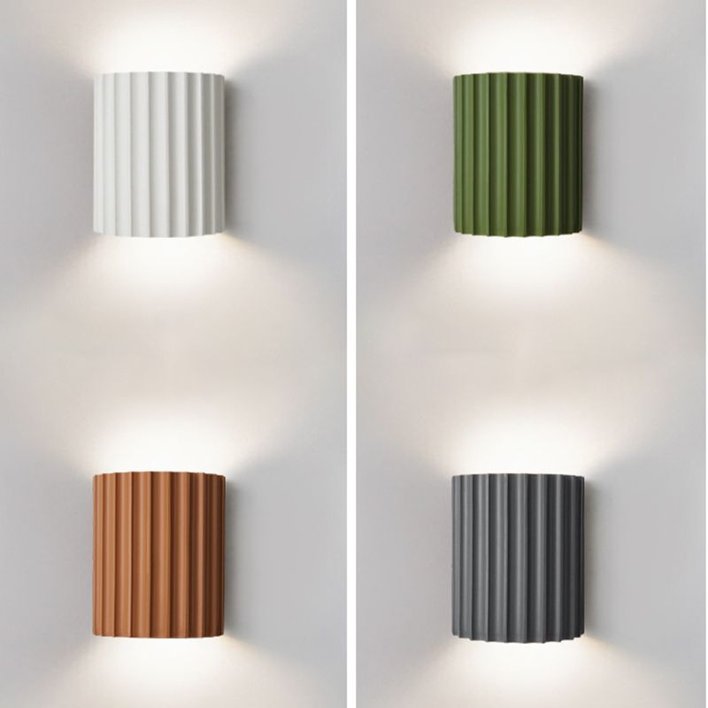 Orr Moderne Design LED Wandlamp Oranje Hars Woonkamer Keuken