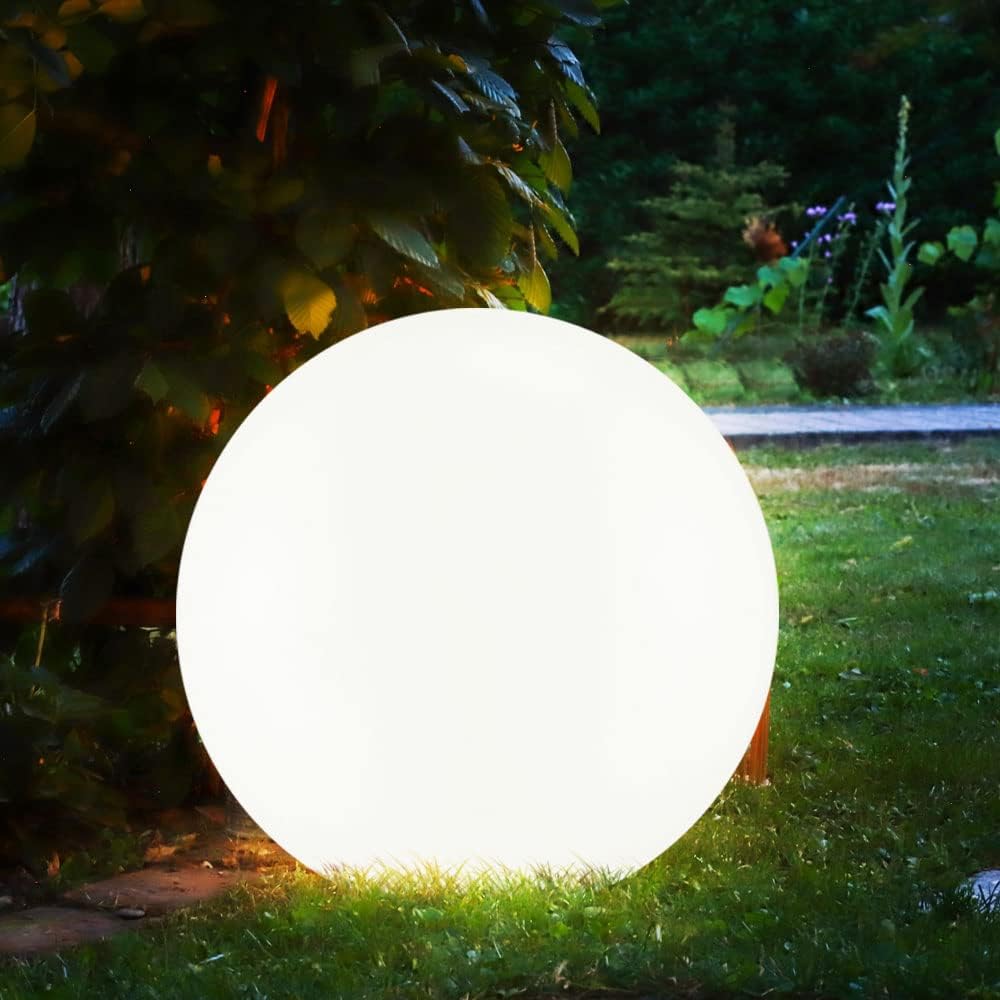 Valentina Moderne Buitenverlichting Globe LED Buiten Vloerlamp Acryl Tuin/Slaapkamer