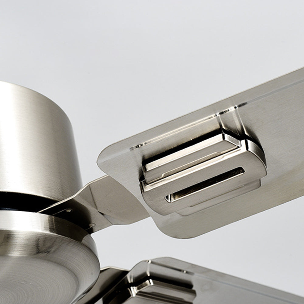 Alessio Industrieel Design LED Plafondventilator met Lamp Metaal Woonkamer/Eetkamer