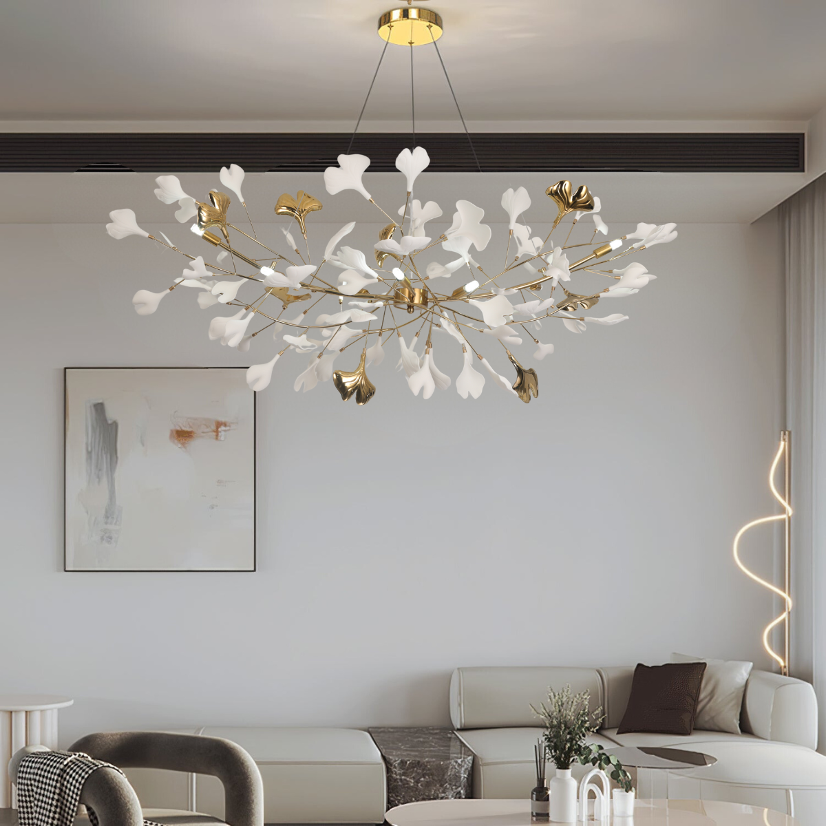 Olivia Moderne Goud Design Hanglamp Metaal Woonkamer/Slaapkamer