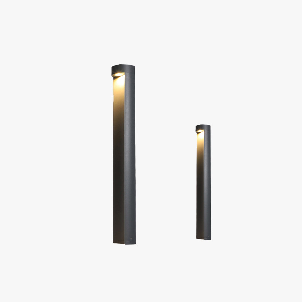 Pena Moderne Design LED Buitenlamp Zwart Metaal Glas Buiten