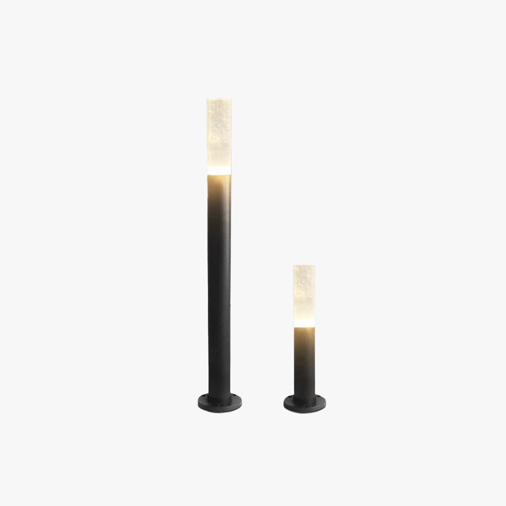 Pena Moderne Design LED Buitenlamp Metaal Acryl Zwart Buiten