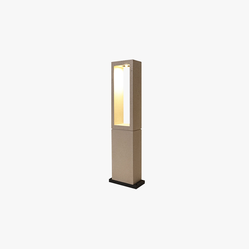 Pena Moderne Design LED Buitenlamp Metaal Steen Grijs Buiten