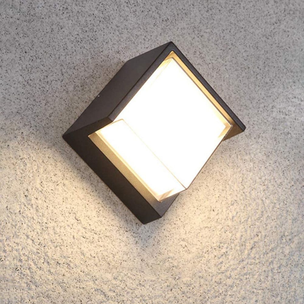 Orr Moderne Design LED Buiten Plafondlamp Metaal Zwart Buiten