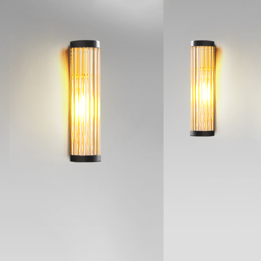 Orr Moderne Design LED Buitenlamp Metaal Glas Zwart Buiten