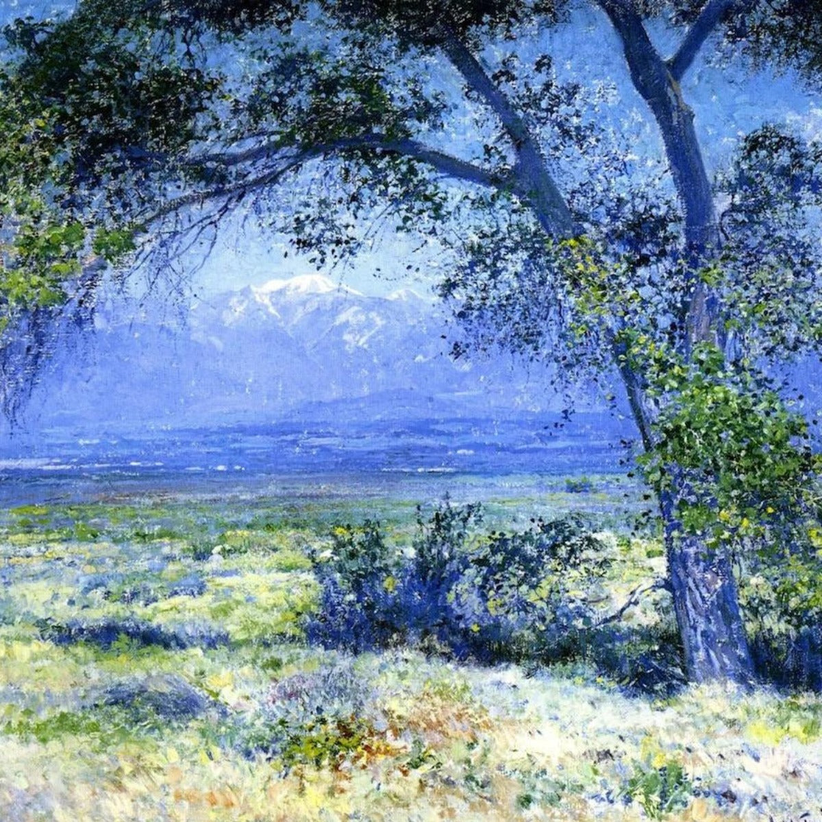 California Landscape - Impressionistische wandkunstafdrukken ter decoratie van de woonkamer