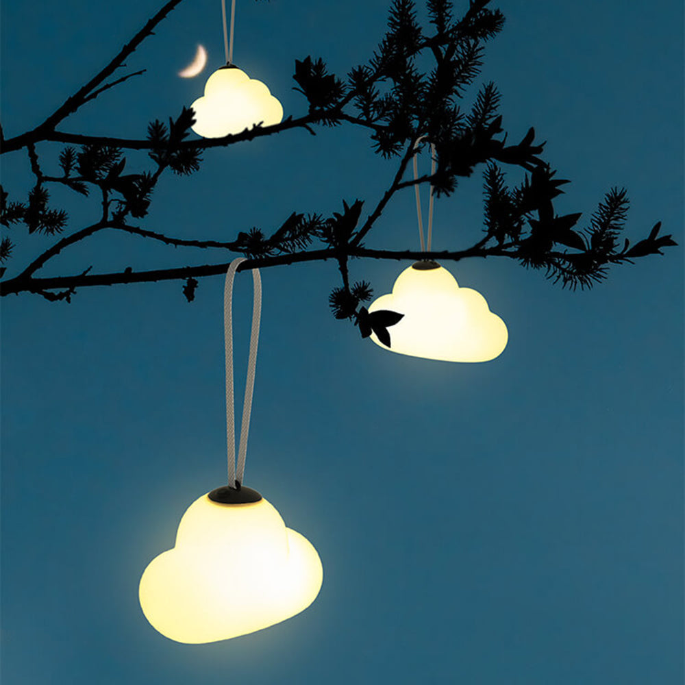 Minori Design LED Hanglamp Wolk Melk Wit Metaal/Acryl Tuin