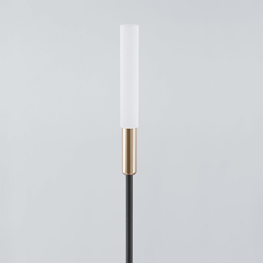 Pena Moderne Hanglamp Zonne Energie Zwart Metaal Tuin/Stoeprand
