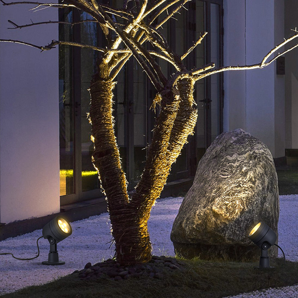 Orr Moderne Rond Hanglamp Zonne Energie Zwart Glas/Metaal Tuin