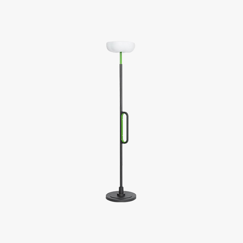 Orr Design Zonne/Oplaadbaar Buitenlamp Zwart/Groen Metaal/Acryl Tuin
