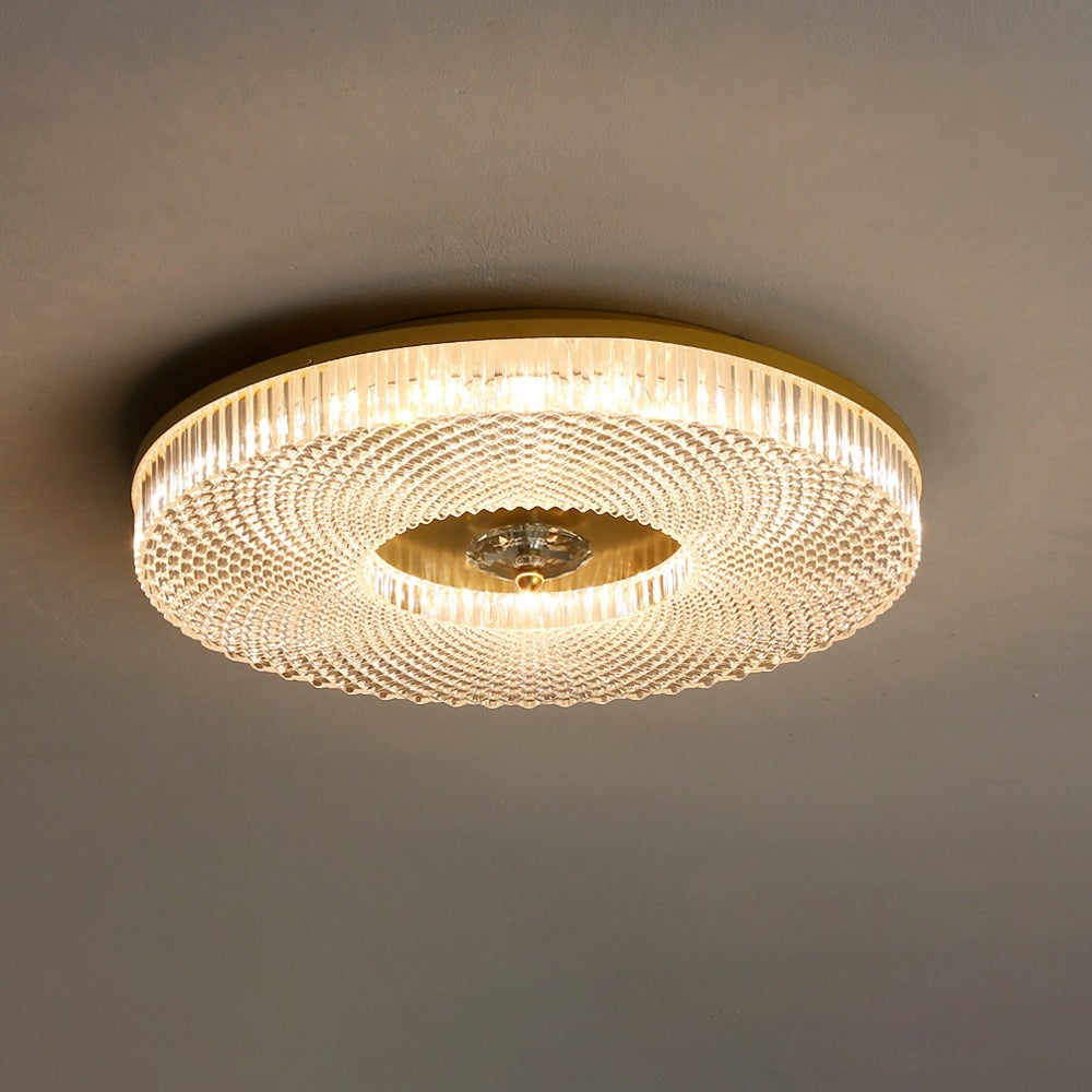 Marliyn Moderne Ronde LED Plafondlamp Wit/Goud/Zwart Slaapkamer