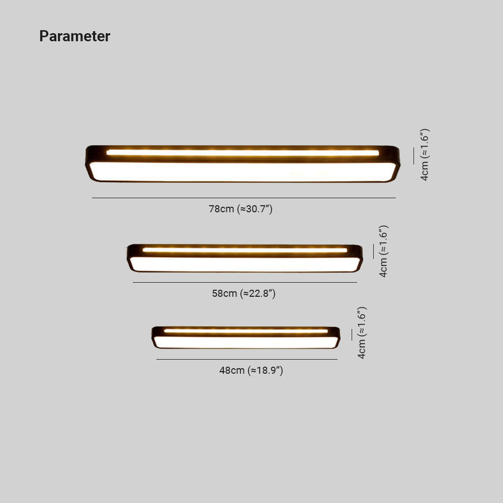 Quinn Minimalistische LED Plafondlamp Acryl Woonkamer/Bedkamer