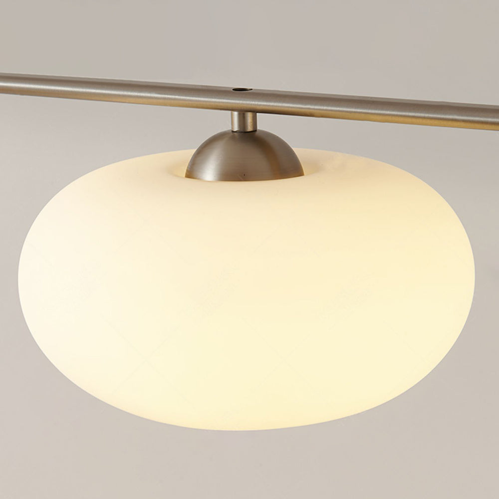 Hailie Moderne Bol LED Hanglamp Metaal/Glas Silver/Goud Slaap/Woon/Eetkamer