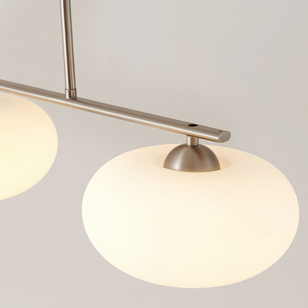 Hailie Moderne Bol LED Hanglamp Metaal/Glas Silver/Goud Slaap/Woon/Eetkamer