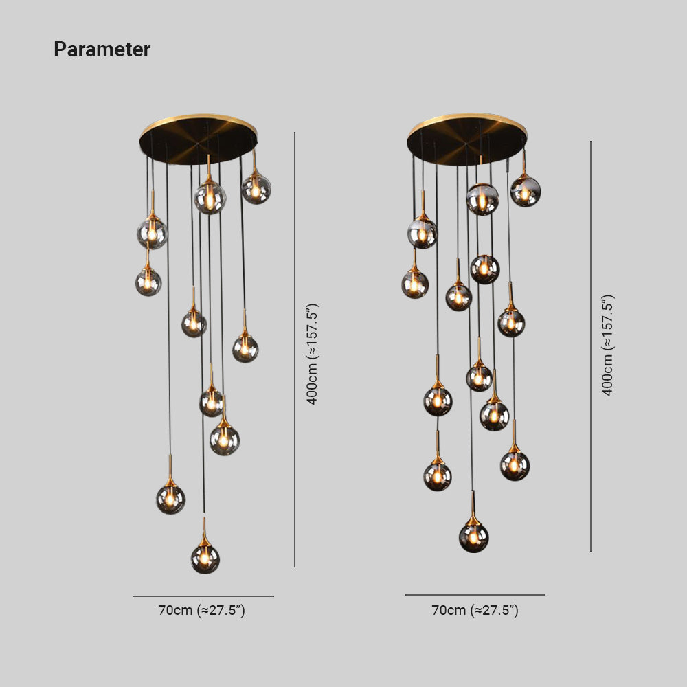 Hailie Moderne Design LED Kroonluchter Metaal Goud Woonkamer