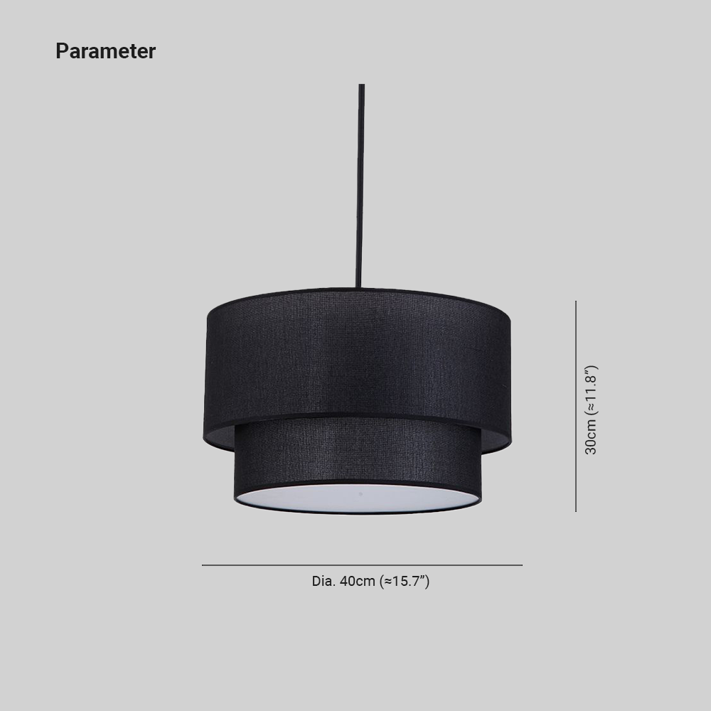 Renée Moderne Design LED Hanglamp Zwart Wit Woonkamer Keuken