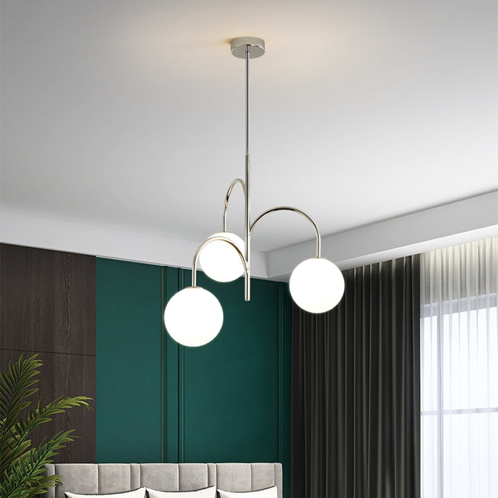 Valentina Moderne LED Vtwonen Hanglamp Wit Metal Eettafel Woonkamer