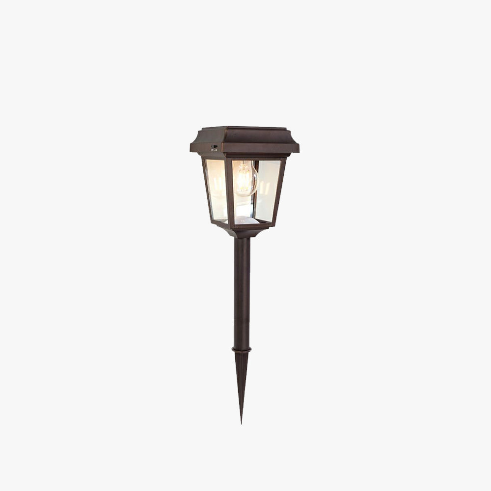 Pena Design LED Buitenlamp Zwart Metaal/Acryl Tuin/Stoeprand/Balkon