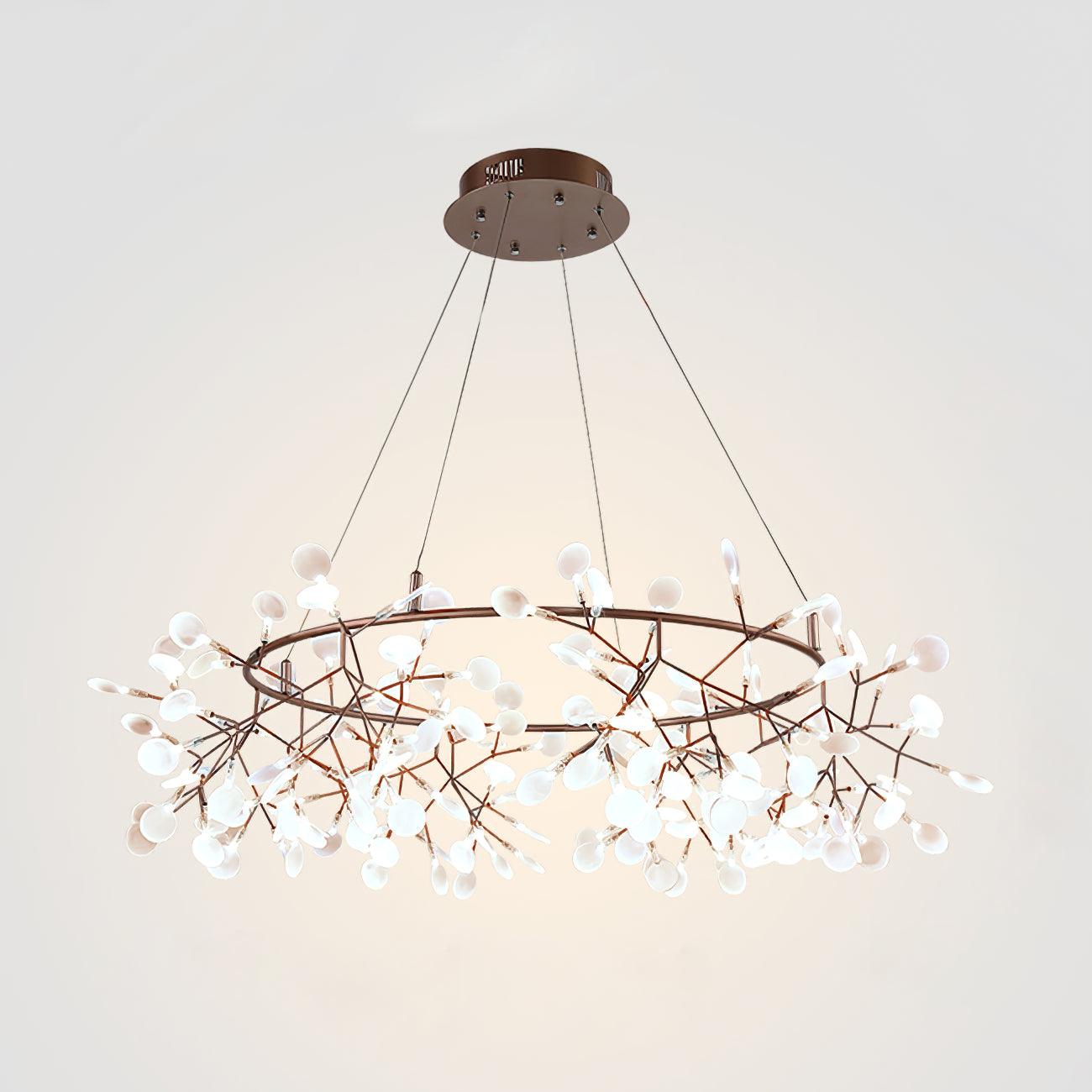 Olivia Rond Design Hanglamp Metaal/Acryl Woonkamer/Slaapkamer
