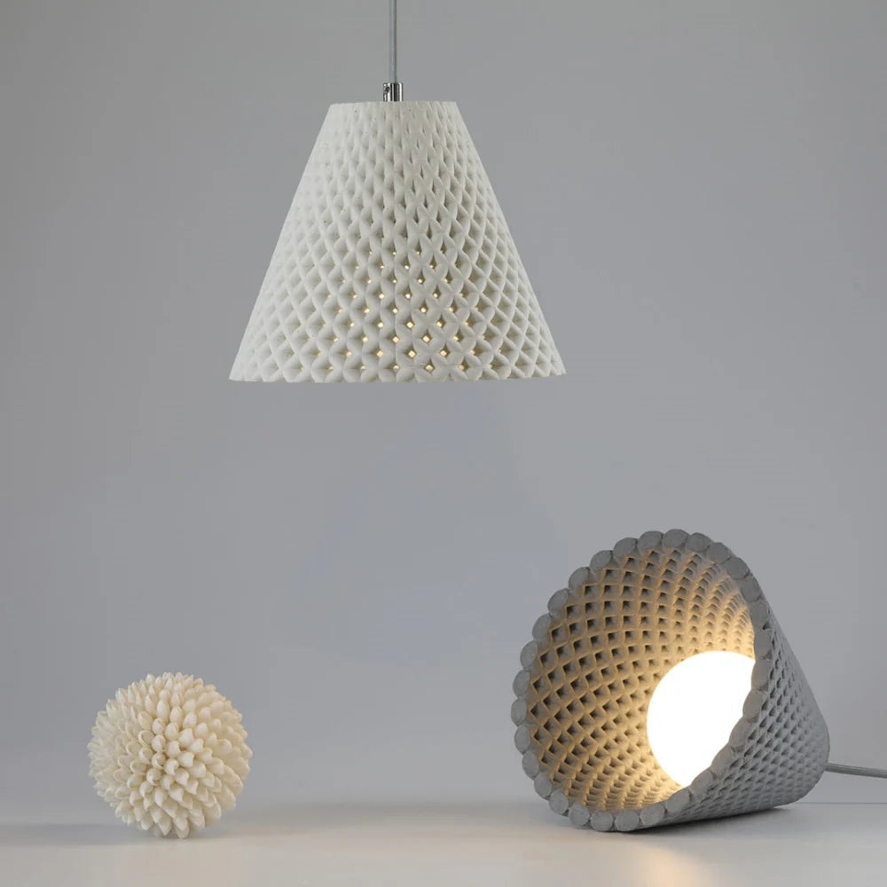 Ritta Cone LED Hanglampen Hars Eetkamer Slaapkamer