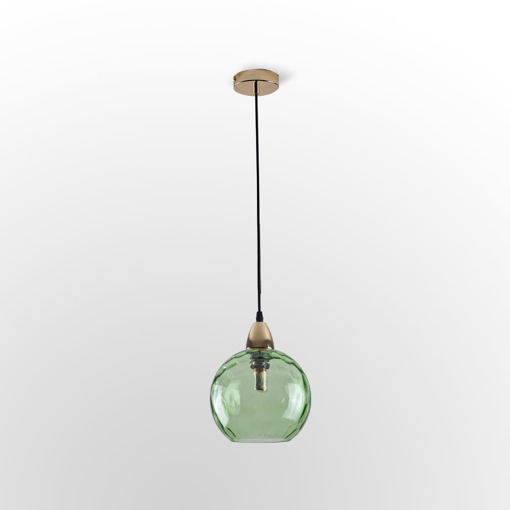 Hailie Design Grote Ronde LED Hanglampen Metaal Glas Eetkamer